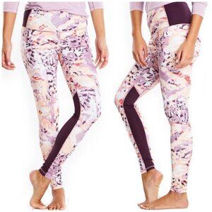 Lucy Om Leggings Yoga Pants Tie Dye Print XS